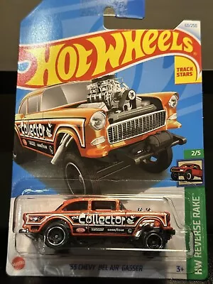 Buy Hot Wheels - `55 Chevy Bel Air Gasser, Orange The Collector, New 2024 • 4.99£