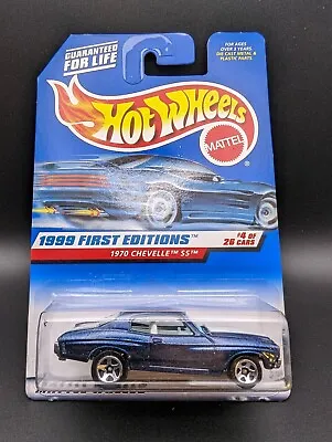 Buy Hot Wheels #915 1970 Chevy Chevelle SS Blue Muscle Car 1999 First Editions L36 • 6.95£