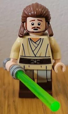 Buy Lego Star Wars Minifigures - Qui-Gon Jinn 75169 Sw0810 With Lightsaber  • 15.95£