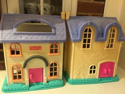 Buy Vintage Fisher Price Dolls House And People • 24.99£