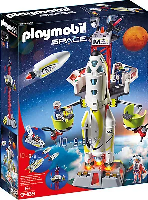 Buy PLAYMOBIL Space Rocket Mars And Platform Clamp Launch 9488 Space, Light+Sound • 81.70£