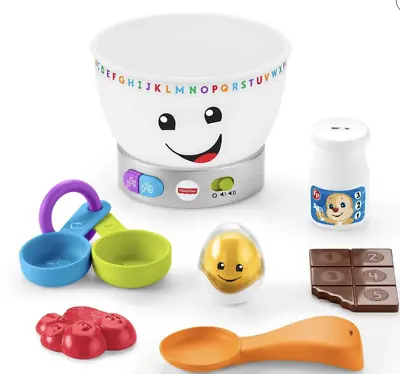 Buy Fisher-Price Laugh 'N Learn Magic Color Mixing Bowl Toy New With Box • 23.05£