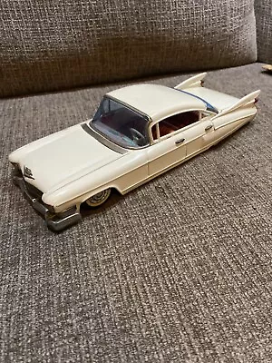 Buy Vintage Japan Tin Bandai Cadillac Friction Toy Car 11” • 34.65£