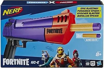 Buy HC-E Mega Dart Blaster Nerf Fortnite E7510 Toy Gun • 9.99£