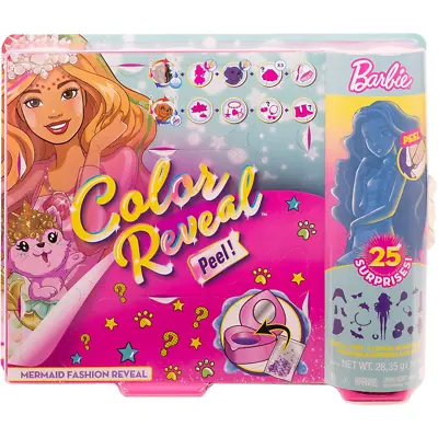 Buy Barbie Colour Reveal Peel Mermaid Fashion Reveal Doll New Kids Surprise Mattel • 19.99£