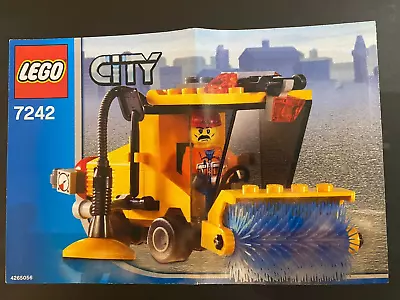 Buy LEGO CITY Street Sweeper Instruction Booklet - 7242 - Excellent Condition • 0.99£