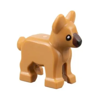 Buy LEGO City Animal Medium Nougat Alsatian German Shepherd Puppy Dog Minifigure • 3.45£
