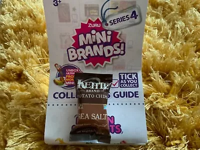 Buy Zuru Mini Brands  Kettle Chips Sea Salt Minature Jewellery Making Or  For Barbie • 1.45£