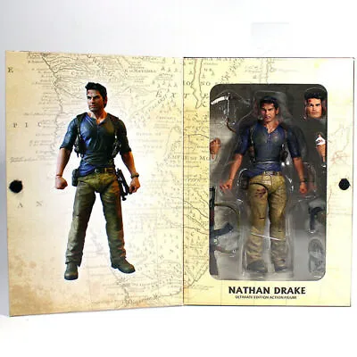 Buy NECA Nathan Drake Uncharted 4 7  Action Figure Ultimate Movie Collection New • 20.99£