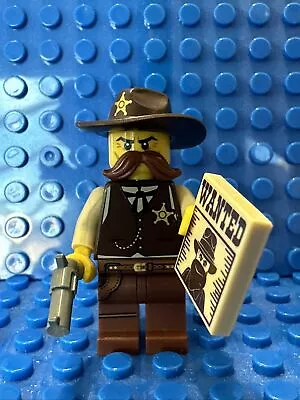Buy LEGO Sheriff Col196 Minifigure. Collectable Series 13. CMF. • 4.50£