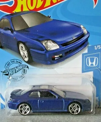 Buy HOTWHEELS  HW Honda  '98 HONDA PRELUDE  Blue   ...Mint Long Card! • 3.99£