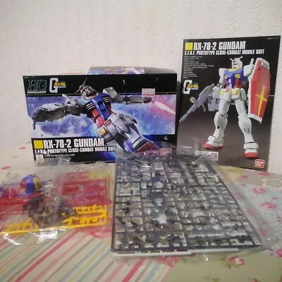 Buy BANDAI Gunpla High Grade Hguc 1/144 Gundam RX-78-2, Incomplete  • 29.99£