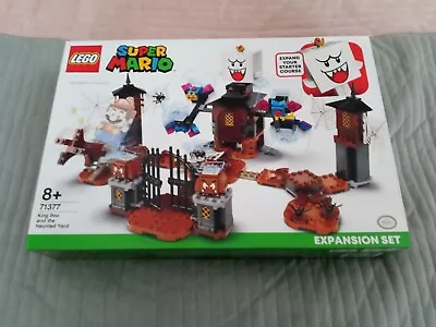 Buy LEGO  SUPER Mario King Boo And The Haunted Yard (71377) (BRAND NEW SEALED) • 100£