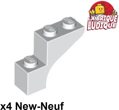 Buy Lego 4x Brick Arche Arch Bow 1x3x2 White/White 88292 New • 1.99£