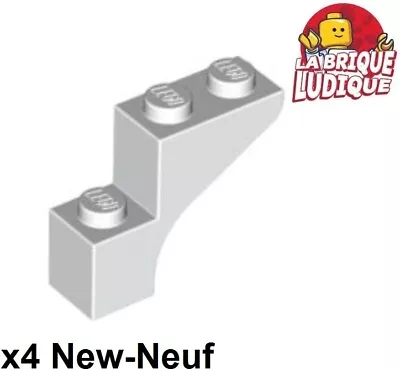 Buy LEGO 4x Brick Brick Arch Bow 1x3x2 White/White 88292 NEW • 1.37£