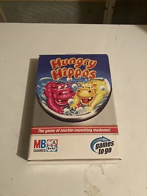 Buy Vintage Hungry Hippos Board Game 1995 Gift Retro Mb Hasbro Retro • 5.99£