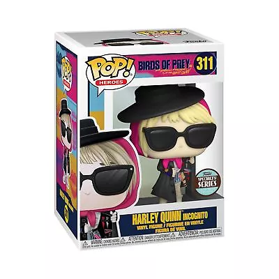 Buy POP! Heroes: Birds Of Prey - Harley Quinn Incognito/Speciality Series Exclusive • 9.80£