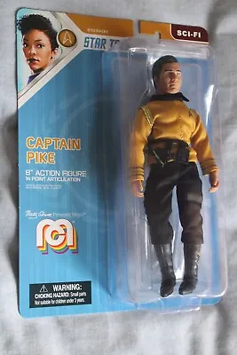 Buy New Sealed 20cm Action Figure Mego Star Trek Discovery Pike MOC Rare 8 Inch Gift • 29.99£