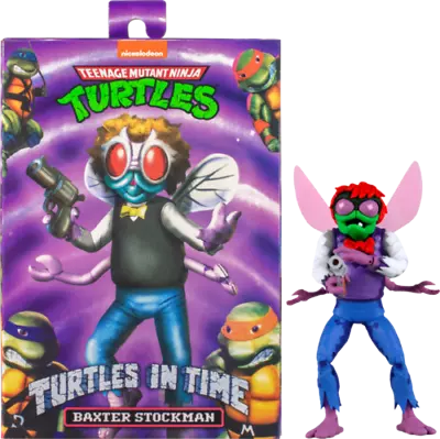 Buy Neca Baxter Stockman Ultimate 7  Scale Action Figure Turtles In Time - IN STOCK • 26.95£
