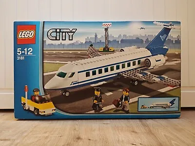 Buy LEGO CITY Passenger Plane 3181 Fits 3180 Octan Tanker NEW ORIGINAL PACKAGING EOL Collector • 162.83£