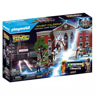 Buy Playmobil 70574 Toy Back To The Future Movie Advent Calendar Set 97pcs Brand New • 22.74£