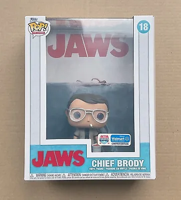 Buy Funko Pop VHS Covers Jaws Chief Brody #18 • 49.99£