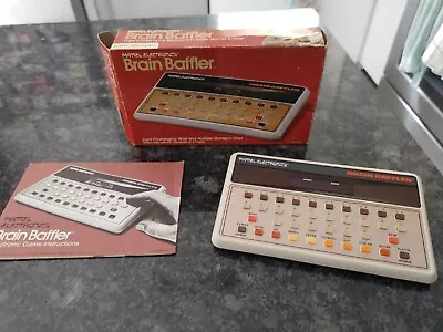 Buy 1979 Mattel Electronics Brain Baffler Game • 106.08£