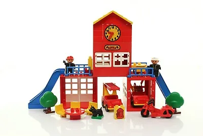 Buy Lego DUPLO Town Set Fire Station Similar To 2658-1 Vintage Rare • 67.50£