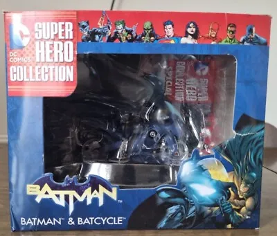 Buy Eaglemoss Dc Comics Super Hero Special Issue Figure Batman And The Batcycle • 9.95£