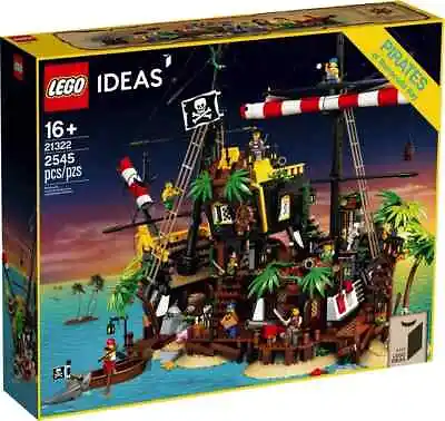 Buy 2020 Lego 21322 Pirates Of Barracuda Bay Ideas Rare Sealed Collectible Bnisb • 356.04£