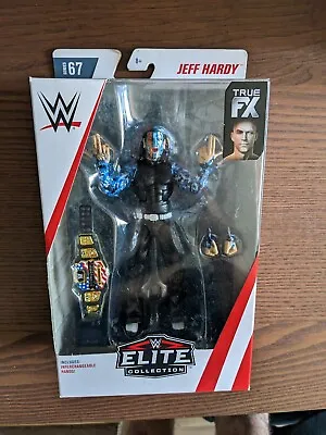 Buy WWE Jeff Hardy Elite Series 67 NEW • 25£