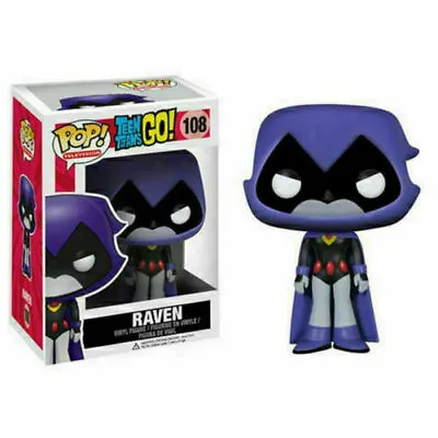 Buy Funko Pop! Teen Titans Go Raven Vinyl Action Figure Toys Halloween Gifts 10CM UK • 10.89£