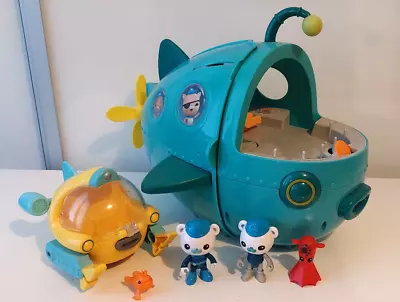 Buy Octonauts Large  Gup A Ship With Small Small Submersible Plus Figures • 25£