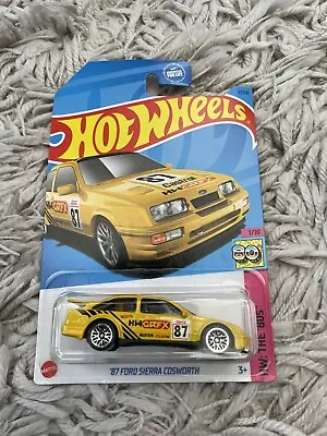 Buy Hot Wheels - ‘87 Ford Sierra Cosworth - Kroger Exclusive - Yellow - Card Issue • 10.50£