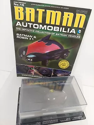 Buy Eaglemoss Automobilia Batman And Robin #1 Batmobile & Magazine Issue 15 Carded • 6.99£