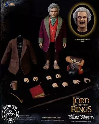 Buy SIDESHOW Bilbo Baggins Asmus Toys Lord Of The Rings Lord Of The Rings Hot Toys • 179.54£