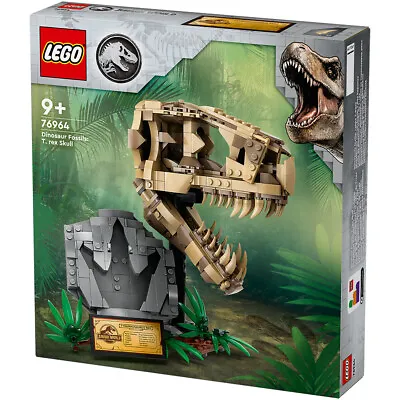 Buy LEGO Jurassic World Dinosaur Fossils TRex Skull 76964 NEW 2024 • 37.99£