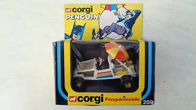 Buy Corgi Toys 259 Penguinmobile In Original Box  - (Batman Batmobile) DC • 35£