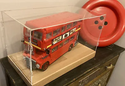 Buy Deluxe Hardwood & Clear Acrylic Display Case For LEGO London Bus • 59.99£