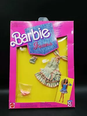Buy BARBIE FASHION JEANS DEMIN BLUES DOLL Outfit Mattel • 50.64£