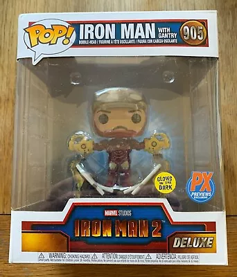 Buy Funko POP - Marvel - Iron Man With Gantry  905 - Exclusive - GID - UK Seller • 10.99£