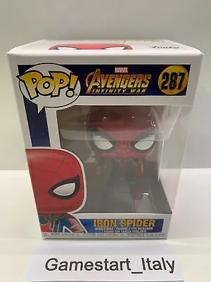 Buy Funko Pop Iron Spider 287 Marvel Avengers Infinity War - New Bobble Head • 20.46£