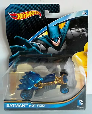Buy HOT WHEELS DC COMICS Batman Hotrod Character Car 2015 NEW • 14.99£