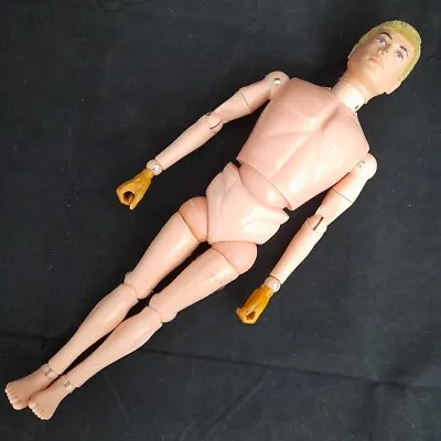 Buy Palitoy Hasbro Action Man Doll Toy 12  Blonde Flocked Hair Vintage 1964 -CP • 18.50£