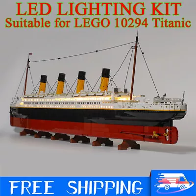 Buy LED Lighting Kit For LEGOs 10294 Titanic Lights Only • 47.88£