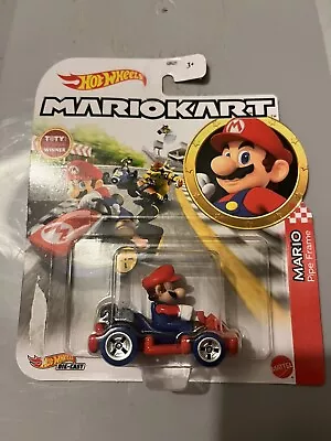 Buy Hot Wheels Mario Cart - Mario - Pipe Frame  • 9£
