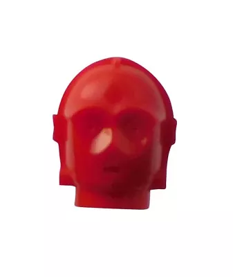 Buy LEGO C-3PO / K-3PO Protocol Droid Head In Red For Minifigure (x134) Star Wars New • 1.68£