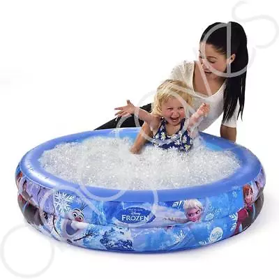 Buy Disney Frozen Bubble Tub Paddling Pool Gift BBQ Fun Outdoor Childrens Toy • 14.99£