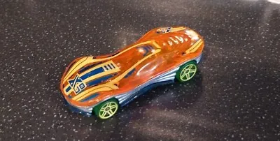 Buy Hot Wheels Orange And Blue Clear Speeder 2014  • 3.50£