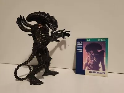 Buy Kenner 1992 Scorpion Alien Xenomorph Vintage Action Figure 5.5in With Bio Data  • 19£
